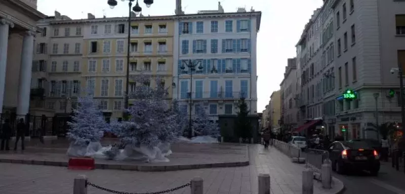 la place de l'Opéra à Marseille... (DR)