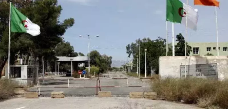 Le poste frontière algéro-marocain. (DR)