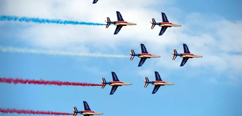 La Patrouille de France est l'une des meilleurs formations acrobatiques au monde. (© Patrouille de France)