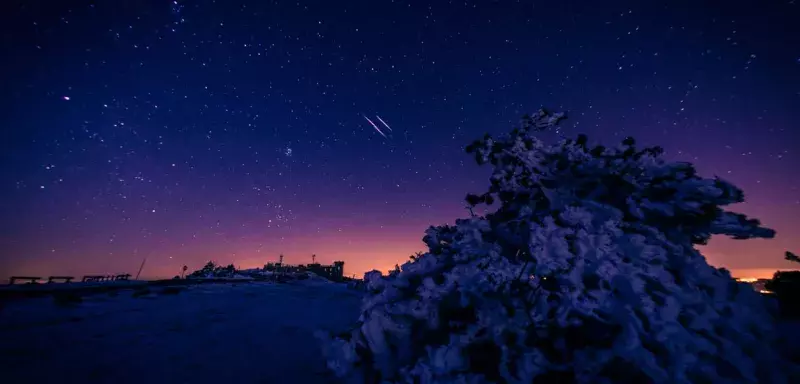 Toute la magie de Noël en images, au Mont Aigoual et au Col de Mouzoulès. (© Régis Domergue)