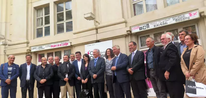 Tandis que les primaires battent leur plein à droite, Joseph Francis le président de l'UDI 34 a expliqué au Club de la Presse de Montpellier pourquoi sa formation politique et ses sympathisants soutiennent la candidature d'Alain Juppé. (© Nicolas Ethève)