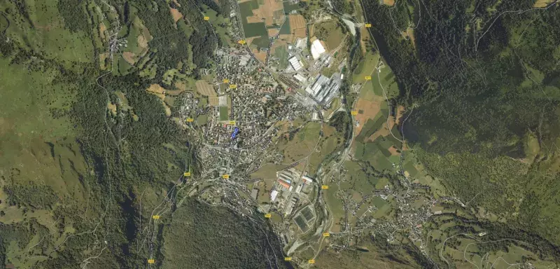 La victime est décédée à Pierrefitte-Nestelas, un village situé à 20 km en amont de Lourdes. (© Google Maps)