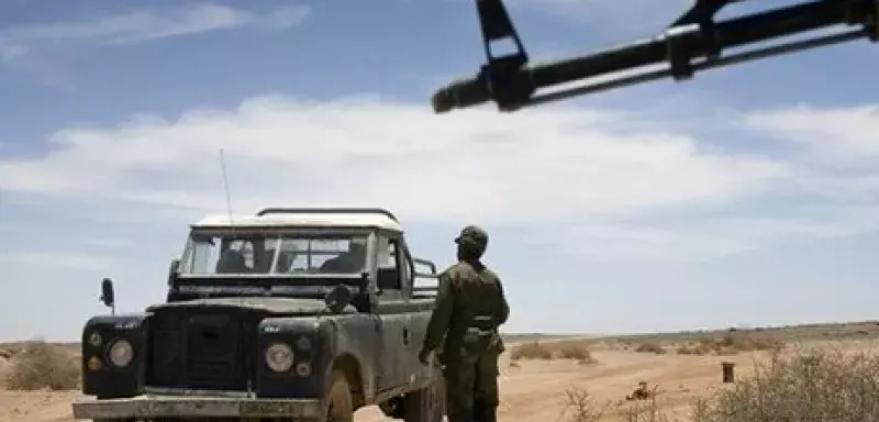 Opération de contrôle du Front Polisario (DR)