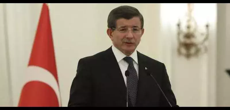  le Premier ministre turc Ahmet Davutoglu... (DR)