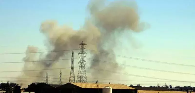 Raids sur la capitale, Tripoli (Photo: Xinhua)