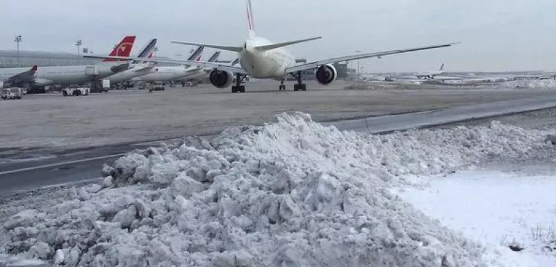 Les aéroports européens prêts aux fortes chutes de neige annoncées