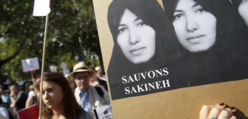 Manifestation en faveur de Sakineh Mohammadi Ashtiani (DR)