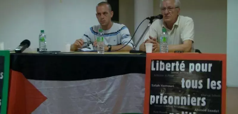 Ancien prisonnier politique d'Israël, Salah Hamouri a récemment témoigné au côté de Jean-Claude Lefort (AFPS) pour lancer une campagne de soutien aux Palestiniens toujours incarcérés.