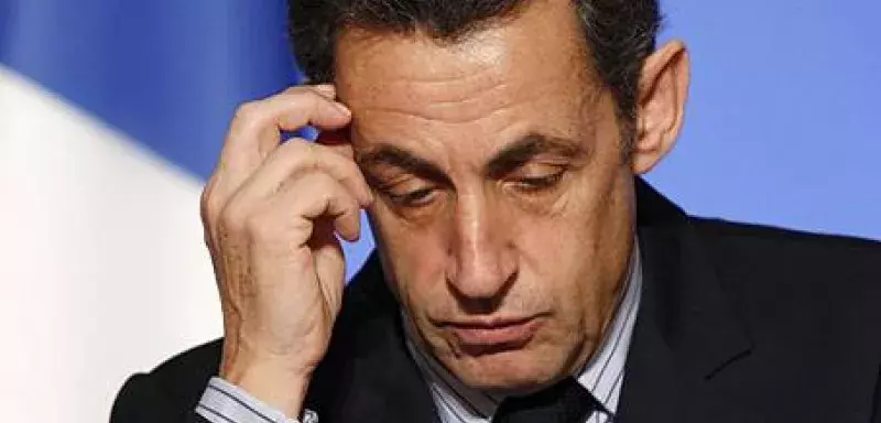 Sarkozy est arrivé un peu avant 8 heures au siège de l'Office central de lutte contre la corruption et les infractions financières et fiscales (OCLCIFF) de la police  judiciaire (PJ) de Nanterre... (DR)