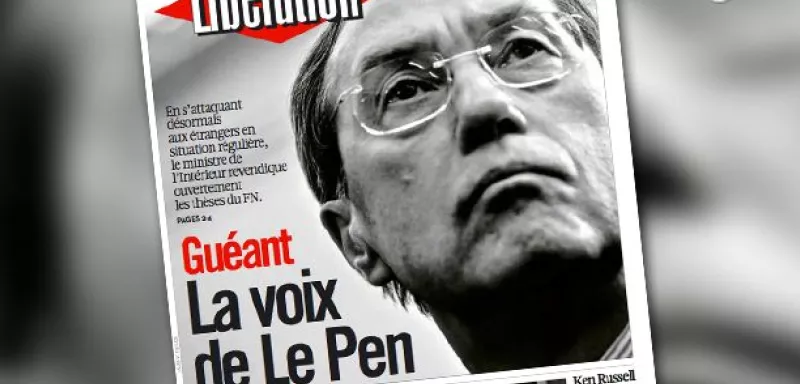 La une de Libération du 29 novembre 2011. (DR)