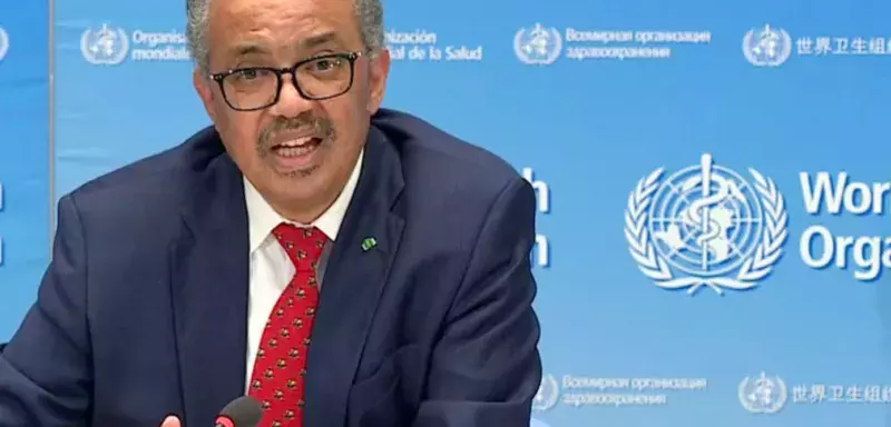 Tedros Adhanom Ghebreyesus, chef de l'Organisation mondiale de la santé, 