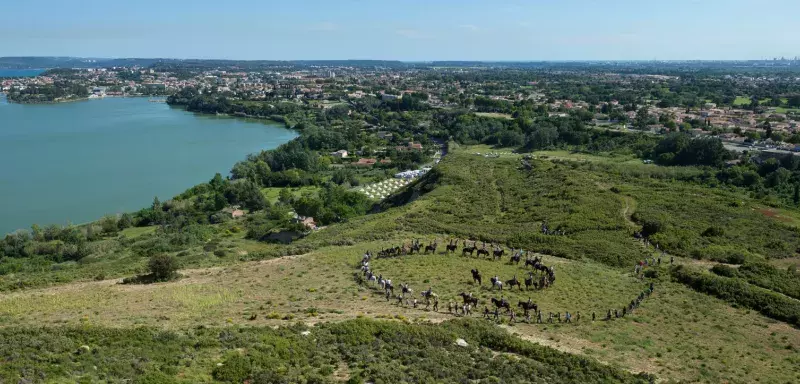 Marseille sera l’étape finale de cette TransHumance, entamée il y a trois semaines. (© Théâtre du Centaure)