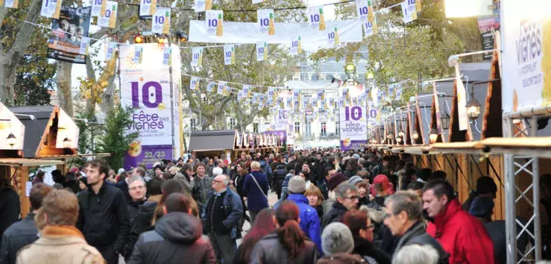 La 12ème Fête des Vignes se tiendra les 27 et 28 novembre sur l‘esplanade Charles de Gaulle à Montpellier.