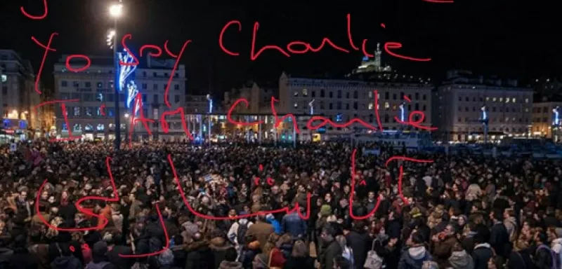 Je suis CHARLIE: Rassemblements solidaires dans toute la France