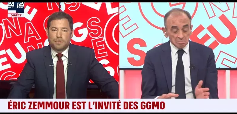 Éric Zemmour  invité des grandes gueules du Moyen-Orient sur i24 news