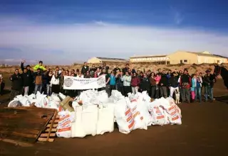 Au total, une tonne de déchets sortis de la Méditerranée par les coups de mer du mois d’octobre a été ramassée dans une ambiance conviviale par Project Rescue Ocean, ses partenaires et la grosse centaines de bénévoles présents.