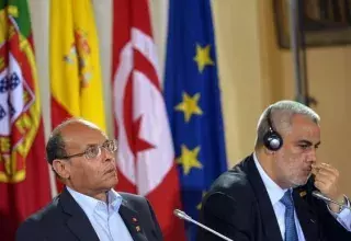 Le Moncef Marzouki au sommet des 5 + 5 à Malte... (Xinhua)