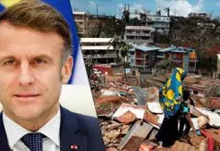 France : Emmanuel Macron se rend sur sur l’Île de Mayotte complètement dévastée par le cyclone Chido