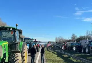 France : les agriculteurs syndiqués à la Coordination rurale en marche sur Paris