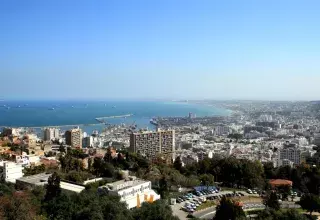 l'épicentre du séisme se situait en mer, à 19 km au nord-est de Bologhine, un quartier d'Alger... (DR)