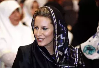 Aïcha Kadhafi, fille de Mouammar Kadhafi (DR)