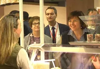 La visite de la présidente de la Région Occitanie-Pyrénées Méditerranée a été appréciée par les agriculteurs. (Capture d'écran TV SUD)