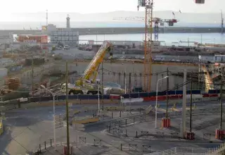 La bombe a été découverte sur le chantier du MuCEM. (DR)