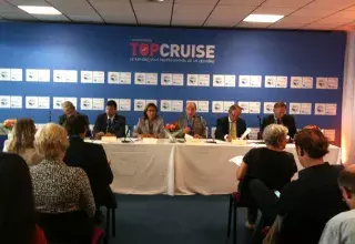 Congférence de presse du Club de Croisières Marseille Provence (Mediaterranee)