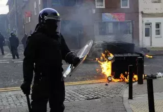 Cinquième jour d'émeutes en Grande-Bretagne (Photo: Xinhua)