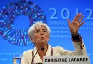 Christine Lagarde, directrice du FMI. (DR)