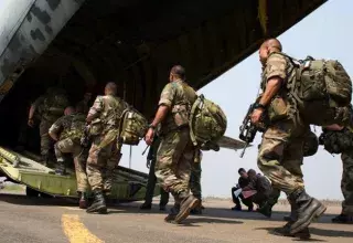 près de 4 000 soldats français se trouvent sur le sol malien pour l'opération Serval déclenchée le 11 janvier, selon les chiffres fournis par le ministère français de la Défense... (DR)