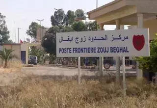 Le poste frontière entre l'Algérie et le Maroc. (DR)