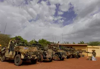 l'armée française lors de la prise de Gao dimanche 27 janvier... (Xinhua)