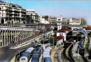 La gare centrale d'Alger. (DR)