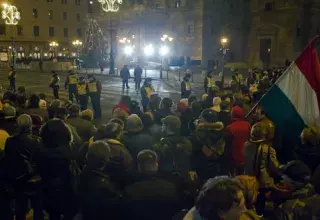 Budapest:  des milliers de manifestants contre la nouvelle constitution