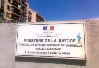 Les audiences du Juge des Libertés et de la détention ont lieu dans une salle annexe, tout près du Centre de Rétention Administrative de Marseille. (J.C.S)  