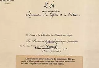 L'Elysée a annoncé sa création ce dimanche, jour anniversaire de la loi du 9 décembre 1905... (DR)