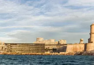 Vue générale du MuCEM... (DR)