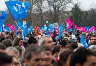 La mobilisation s’est nettement radicalisée dans les rangs des opposants au mariage pour tous. (Mon_Tours / Flickr)  