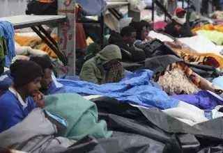 les migrants en situation de détresse dans la ville de Calais (Nord)... (DR)