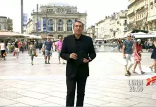 Jean-Marc Morandi, sur la Place de la Comédie, à Montpellier. (DR)