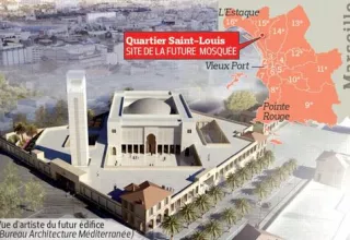 La Mosquée pourra accueillir 10.000 à 14 .000 fidèles lors des grandes fêtes musulmanes