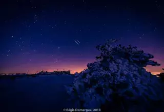 Toute la magie de Noël en images, au Mont Aigoual et au Col de Mouzoulès. (© Régis Domergue)