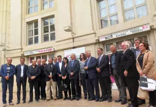 Tandis que les primaires battent leur plein à droite, Joseph Francis le président de l'UDI 34 a expliqué au Club de la Presse de Montpellier pourquoi sa formation politique et ses sympathisants soutiennent la candidature d'Alain Juppé. (© Nicolas Ethève)