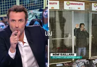 "Ça ne se négocie pas comme ça une sortie", a cassé Rémi Gaillard, lançant en substance ce défi à Vincent Bolloré, le patron de Canal + : "si vous doublez la mise de la cagnotte (quelque 175 000 euros à ce moment-là), je sors immédiatement devant vos caméras, sinon je reste". (Capture d'écran)