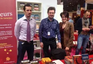 Henri Dhellemes était au côté de Djemila Benhabib, ces derniers jours, pour présenter leur collection « H&O au féminin » au Salon du Livre de Paris. Ils seront en juin à la Comédie du Livre, à Montpellier.