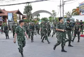 l'armée s'est déployée dans les rues de la capitale... (DR)