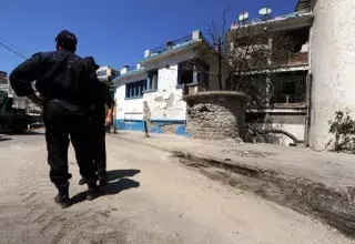  Les policiers ont été surpris dans un guet-apens de terroristes. (DR)