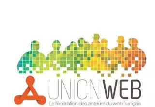 Le logo de UnionWeb, la fédération des acteurs du web français.