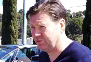 Chris Waddle, le dribbleur magique de l'OM des années 90 donnera ce soir le coup d'envoi d'OM-Bordeaux. (Site officiel de l'OM)